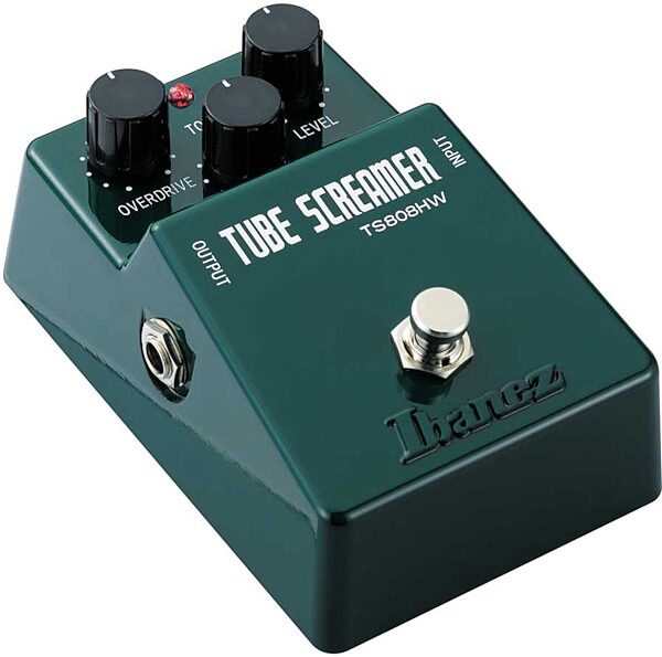 open zoom image for Ibanez TS808HW Hand Wired Tube Screamer Overdrive Pedal, Angle