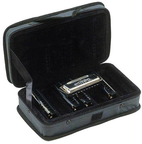 open zoom image for Hohner Case Of Metal Harmonicas 5-Pack, Main