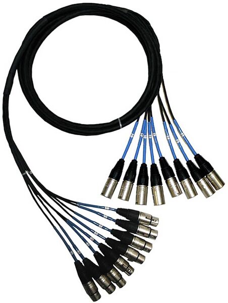 open zoom image for CBI MT8 Snake (XLR x 8), 6 foot, Main