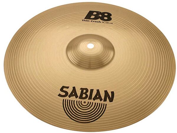 open zoom image for Sabian B8 Thin Crash Cymbal, 14 Inch