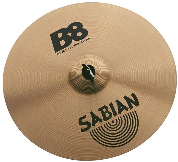 open zoom image for Sabian B8 Thin Crash Cymbal, 16 Inch