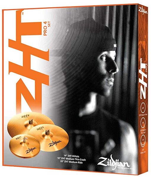 open zoom image for Zildjian ZHT Series Pro Cymbal Pack, Main