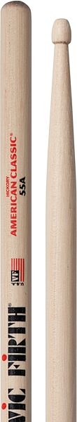 open zoom image for Vic Firth American Classic 55A Wood Drumsticks, New, Action Position Back