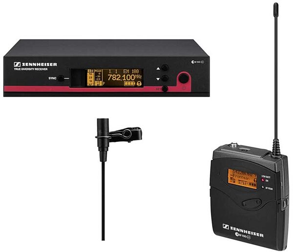 open zoom image for Sennheiser ew110G3 Evolution G3 100 Series UHF Lavalier Wireless, Main
