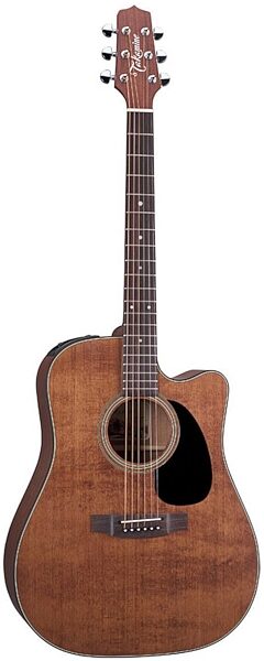 open zoom image for Takamine EF340SCGN Pro Dreadnought Acoustic-Electric Guitar with Case, Vintage Natural
