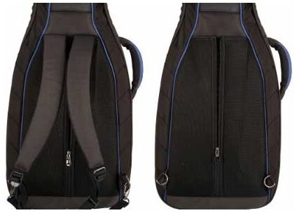 open zoom image for Reunion Blues Continental Classical Guitar Case, Front and Back Straps