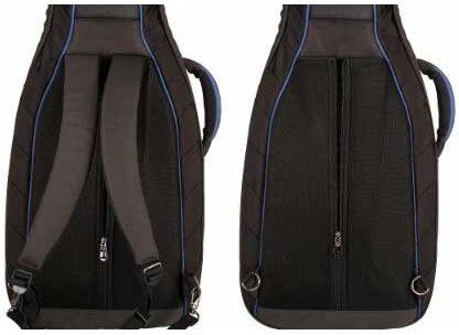 open zoom image for Reunion Blues Continental Dreadnought Acoustic Guitar Case, Front and Back Straps