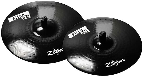 open zoom image for Zildjian ZPB Pitch Black Crash Cymbal Package, Main