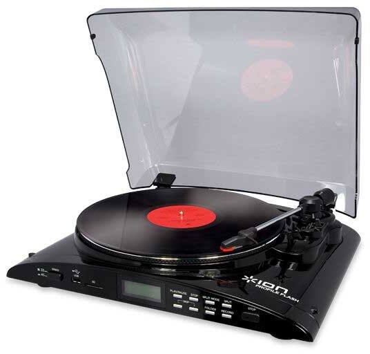 open zoom image for Ion Audio Profile Flash LP to SD Card Turntable, Main
