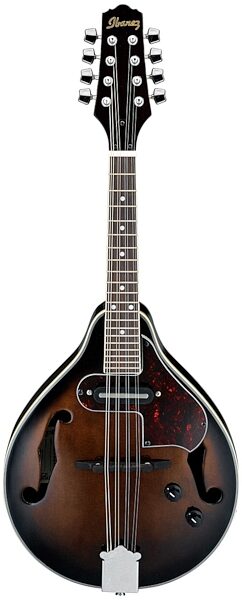 open zoom image for Ibanez M510E A-Style Acoustic-Electric Mandolin, Dark Violin Sunburst
