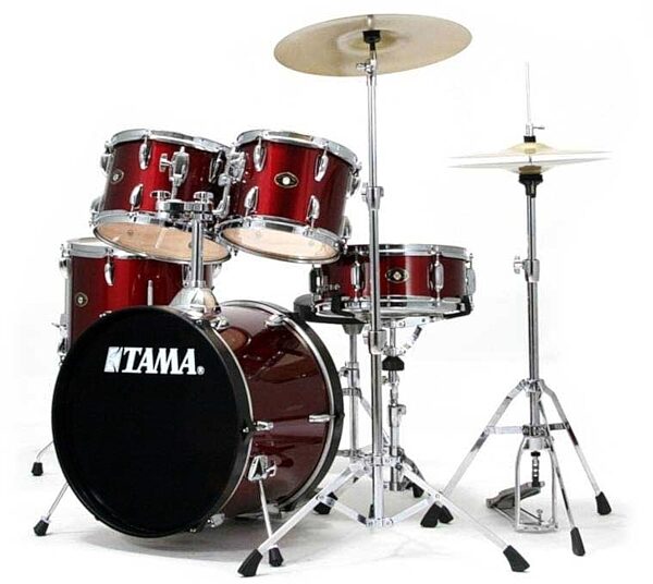 open zoom image for Tama SG58HS5 Stagestar Compact 5-Piece Drum Kit, Dark Red