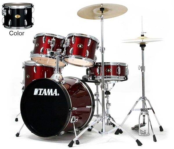 open zoom image for Tama SG58HS5 Stagestar Compact 5-Piece Drum Kit, Black