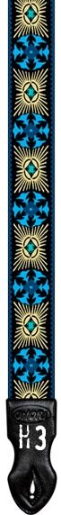 open zoom image for Onori H Series Hootenanny Woven Guitar Strap, H3
