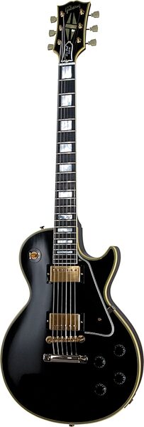 open zoom image for Gibson Historic VOS 1957 Les Paul Custom 2PU Electric Guitar (with Case), Main