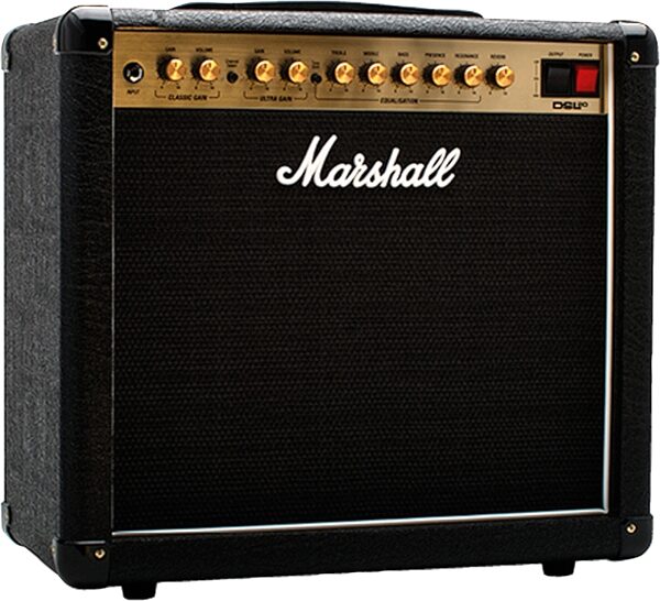 open zoom image for Marshall DSL20CR Guitar Combo Amplifier (20 Watts, 1x12"), Open Box (Like New), Action Position Back