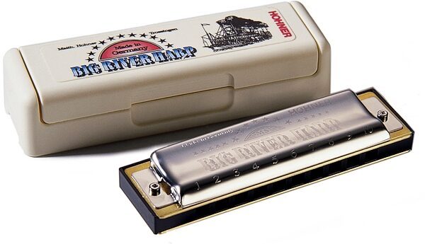 open zoom image for Hohner 590BX Big River Harmonica, Key of B, Main