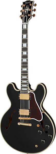 open zoom image for Gibson Custom Shop 1959 ES-355 Stop Bar Electric Guitar (with Case), Ebony, Main