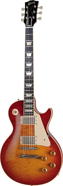 open zoom image for Gibson Custom Shop Historic 1959 Les Paul Standard Vintage Original Spec Electric Guitar (with Case), Washed Cherry