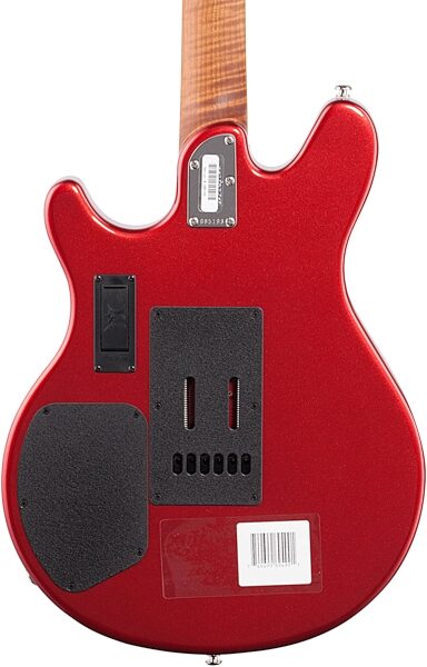 open zoom image for Ernie Ball Music Man Valentine Tremolo Electric Guitar (with Case), Body Straight Back