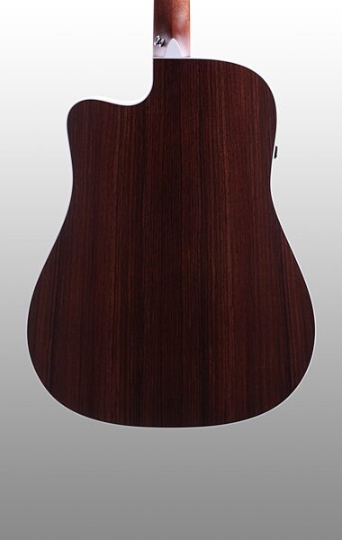 open zoom image for Martin DCPA4 Rosewood Performing Artist Acoustic-Electric Guitar (with Case), Body Straight Back