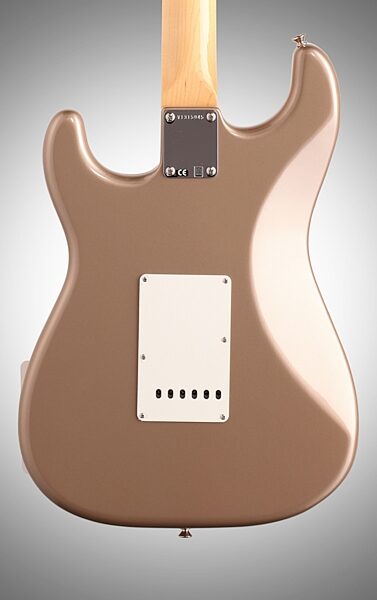 open zoom image for Fender American Vintage '65 Stratocaster Electric Guitar, with Rosewood Fingerboard and Case, Body Straight Back