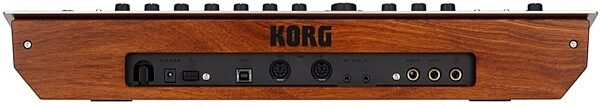 open zoom image for Korg Minilogue Analog Polyphonic Synthesizer, 37-Key, Silver, Rear