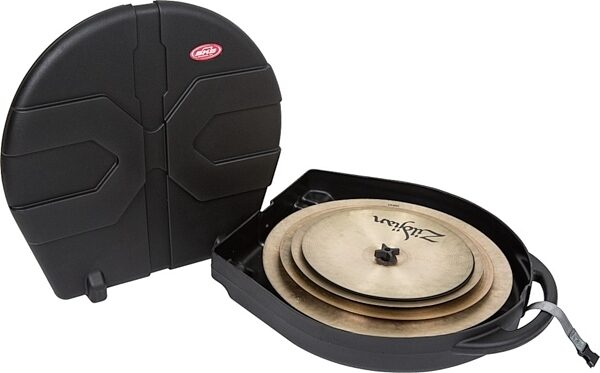 open zoom image for SKB CV24W Rolling Cymbal Case, New, view