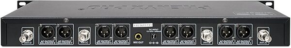 open zoom image for Phenyx Pro PTU-6000-8H 8-Channel UHF Handheld Wireless Microphone System, New, Action Position Back