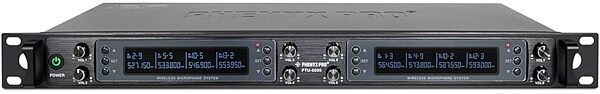 open zoom image for Phenyx Pro PTU-6000-8H 8-Channel UHF Handheld Wireless Microphone System, New, Action Position Back