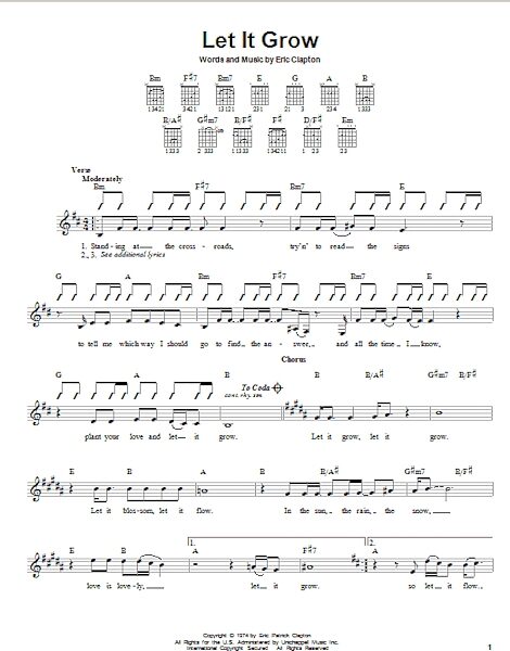 open zoom image for Let It Grow - Easy Guitar, New, Main
