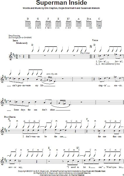open zoom image for Superman Inside - Easy Guitar, New, Main