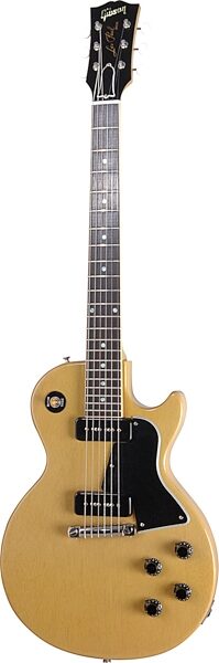 open zoom image for Gibson Custom Historic 1960 Special Single Cutaway Vintage Original Spec Electric Guitar (with Case), TV Yellow