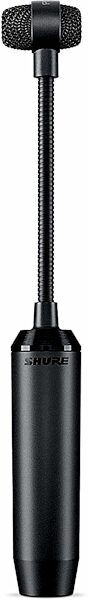 open zoom image for Shure PGA98D Condenser Gooseneck Drum Microphone, PGA98D-XLR, with XLR Cable, Action Position Back