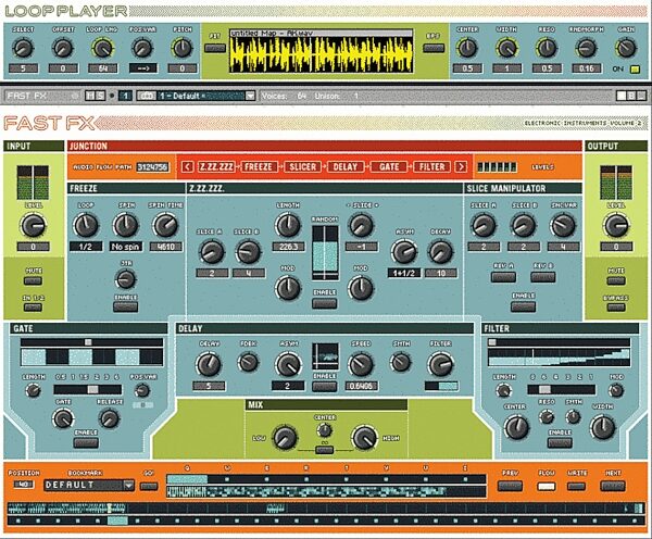 open zoom image for Native Instruments Reaktor Electronic Instruments 2, Fast FX Live Effects