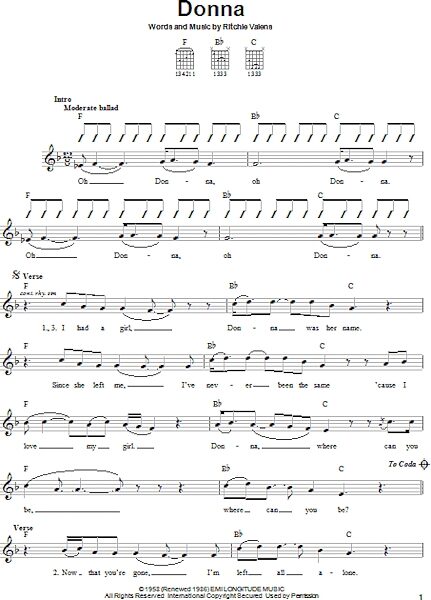 open zoom image for Donna - Easy Guitar, New, Main