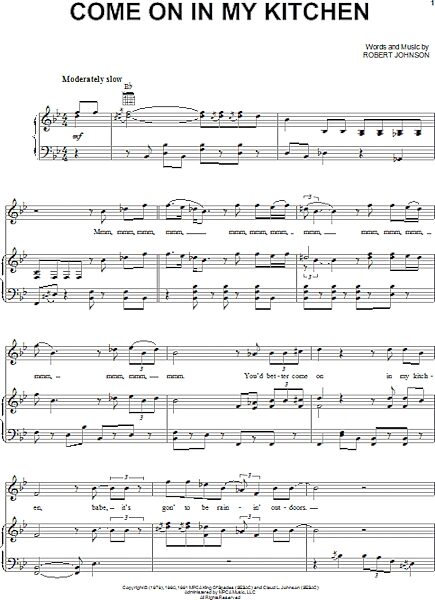 open zoom image for Come On In My Kitchen - Piano/Vocal/Guitar, New, Main
