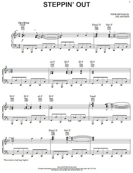 open zoom image for Steppin' Out - Piano/Vocal/Guitar, New, Main