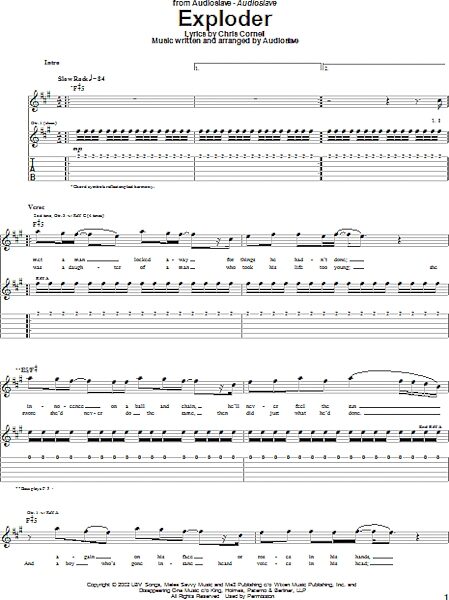 open zoom image for Exploder - Guitar TAB, New, Main