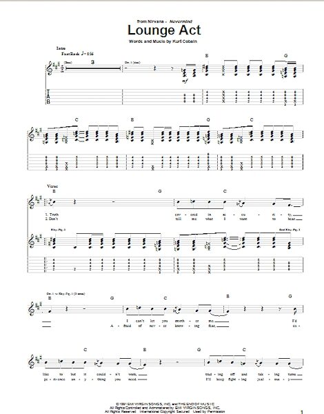 open zoom image for Lounge Act - Guitar TAB, New, Main