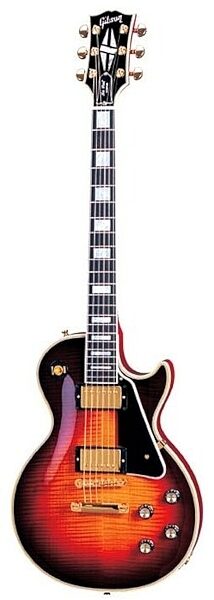 open zoom image for Gibson 68 Les Paul Custom Figured Top Electric Guitar, Triple Sunburst