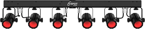 open zoom image for Chauvet DJ 6SPOT RGBW Lighting System, New, Action Position Front