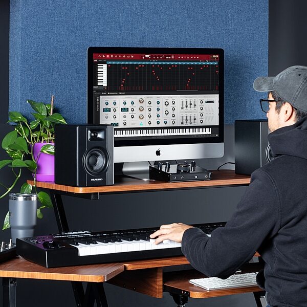 open zoom image for M-Audio Keystation 88 MK3 USB MIDI Controller, 88-Key, New, Action Position Front