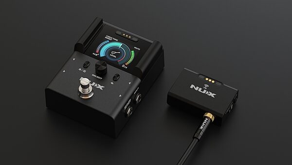open zoom image for NUX B-8 Guitar Wireless System (with Tuner), New, Main with all components Front