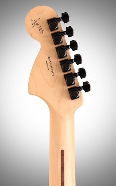 open zoom image for Fender Jim Root Stratocaster Electric Guitar (with Case), Headstock Straight Back