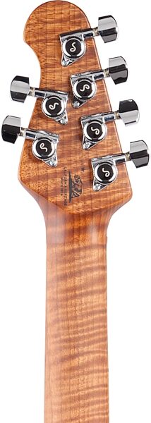 open zoom image for Ernie Ball Music Man Valentine Tremolo Electric Guitar (with Case), Headstock Straight Back