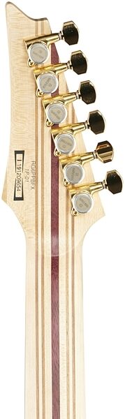 open zoom image for Ibanez Premium RG6PPBFX Electric Guitar (with Gig Bag), Headstock Straight Back
