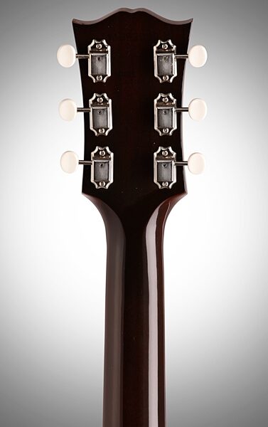 open zoom image for Gibson 1941 SJ-100 Super Jumbo Acoustic-Electric Guitar (with Case), Headstock Straight Back