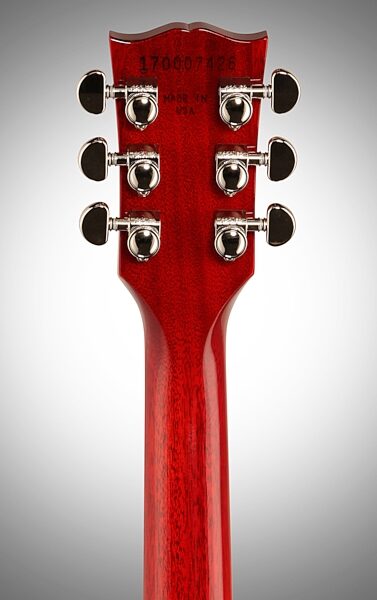 open zoom image for Gibson 2017 Exclusive Les Paul Classic Plus Electric Guitar (with Case), Headstock Straight Back