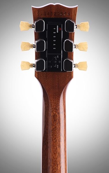 open zoom image for Gibson Les Paul Studio Min-ETune Electric Guitar (with Case), Headstock Straight Back