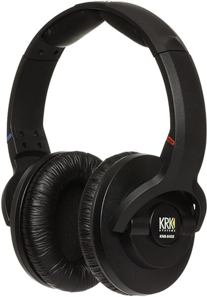 open zoom image for KRK KNS 6402 Studio Mixing/Mastering Headphones, Black, Action Position Back